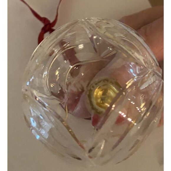 Vintage Tiffany Glass Ball Globe Christmas Ornament Hand Blown Decor - Picture 2 of 13